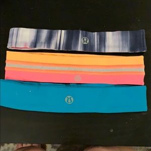 Lululemon headbands (set of 3)